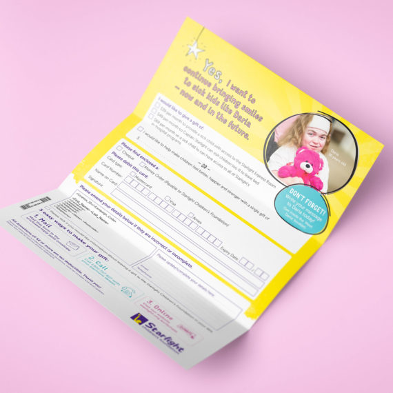 Starlight Children's Foundation Direct Marketing Campaign Spring