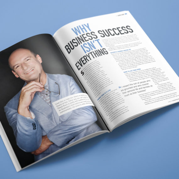 Dynamic Business Magazine Rebrand Launch Issue