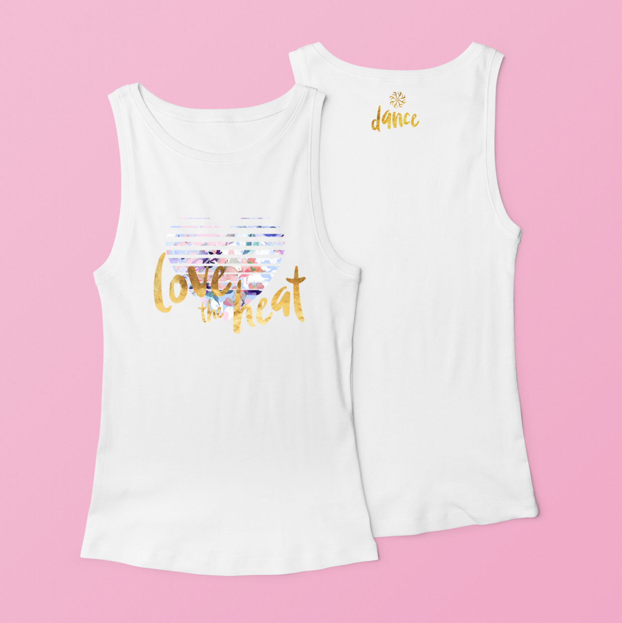 Flo Dancewear Love the Heat T-shirt Print