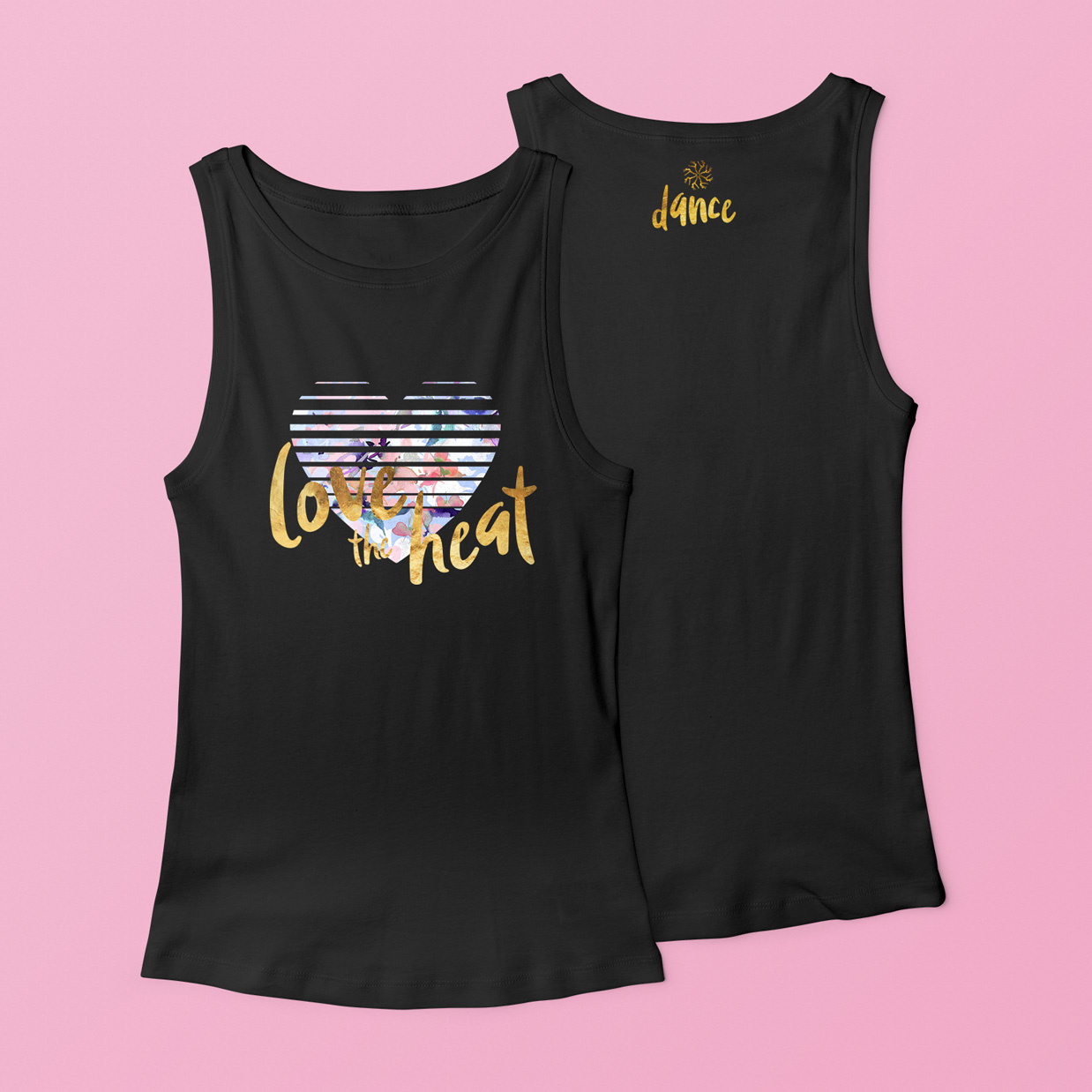 Flo Dancewear Love the Heat T-shirt Print