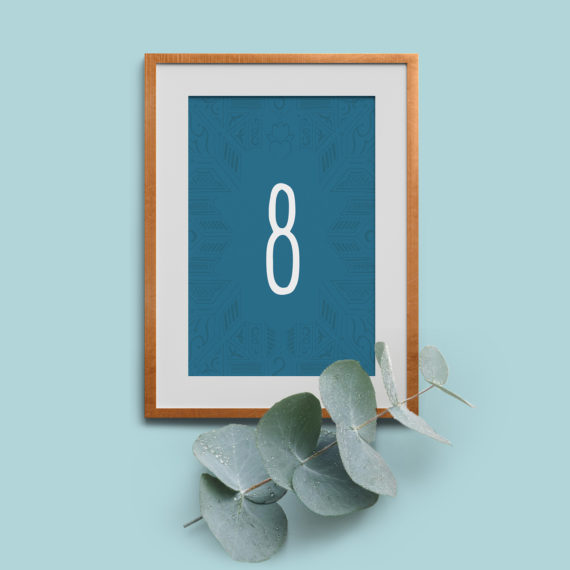 Wedding Table Numbers